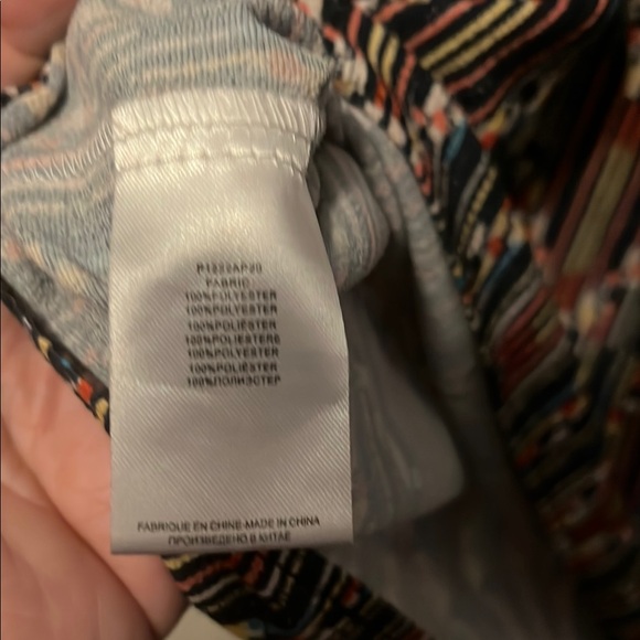 Multicolor Off-Shoulder Dress - Picture 5 of 6